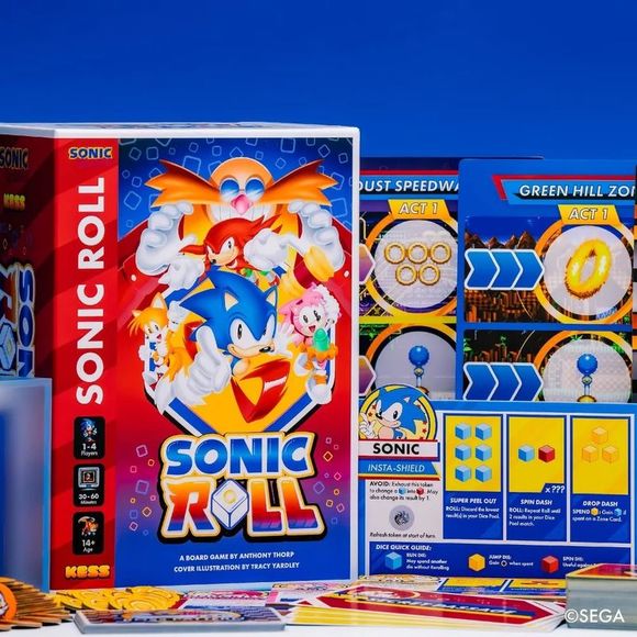 Sonic Roll Card Game - Picture 2 of 5